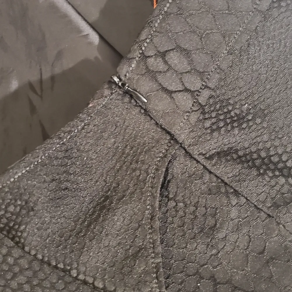 NWT! Max Studio Specialty Black Faux Wrap Skirt 12 - Image 6