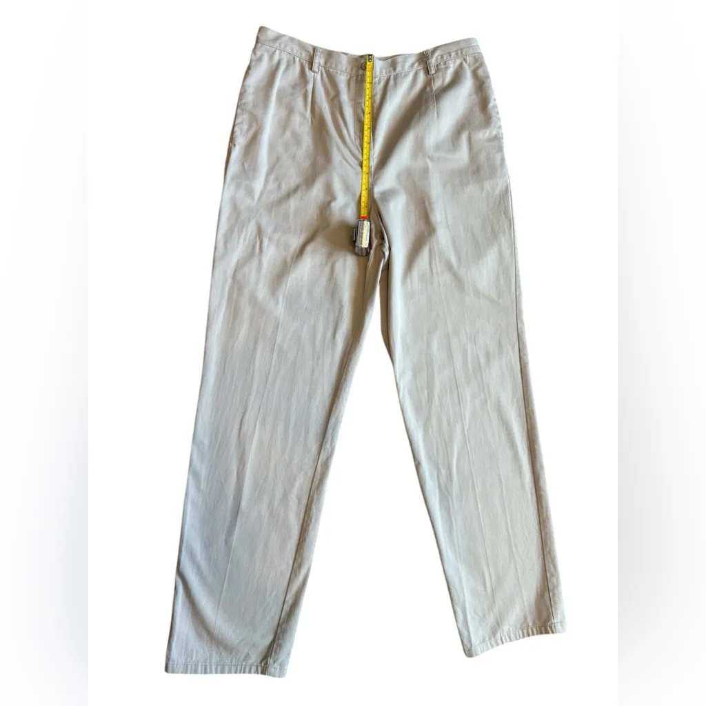 Pendleton Khaki Chino Pants High Rise Women’s Size 10‎ Straight Leg - Image 4