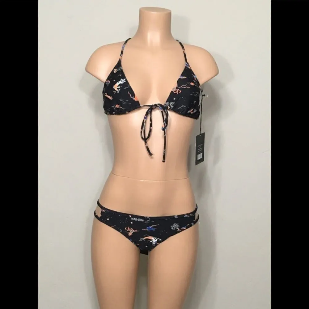 Cosmic mermaid string bikini. NWOT Black Size undefined - Image 2
