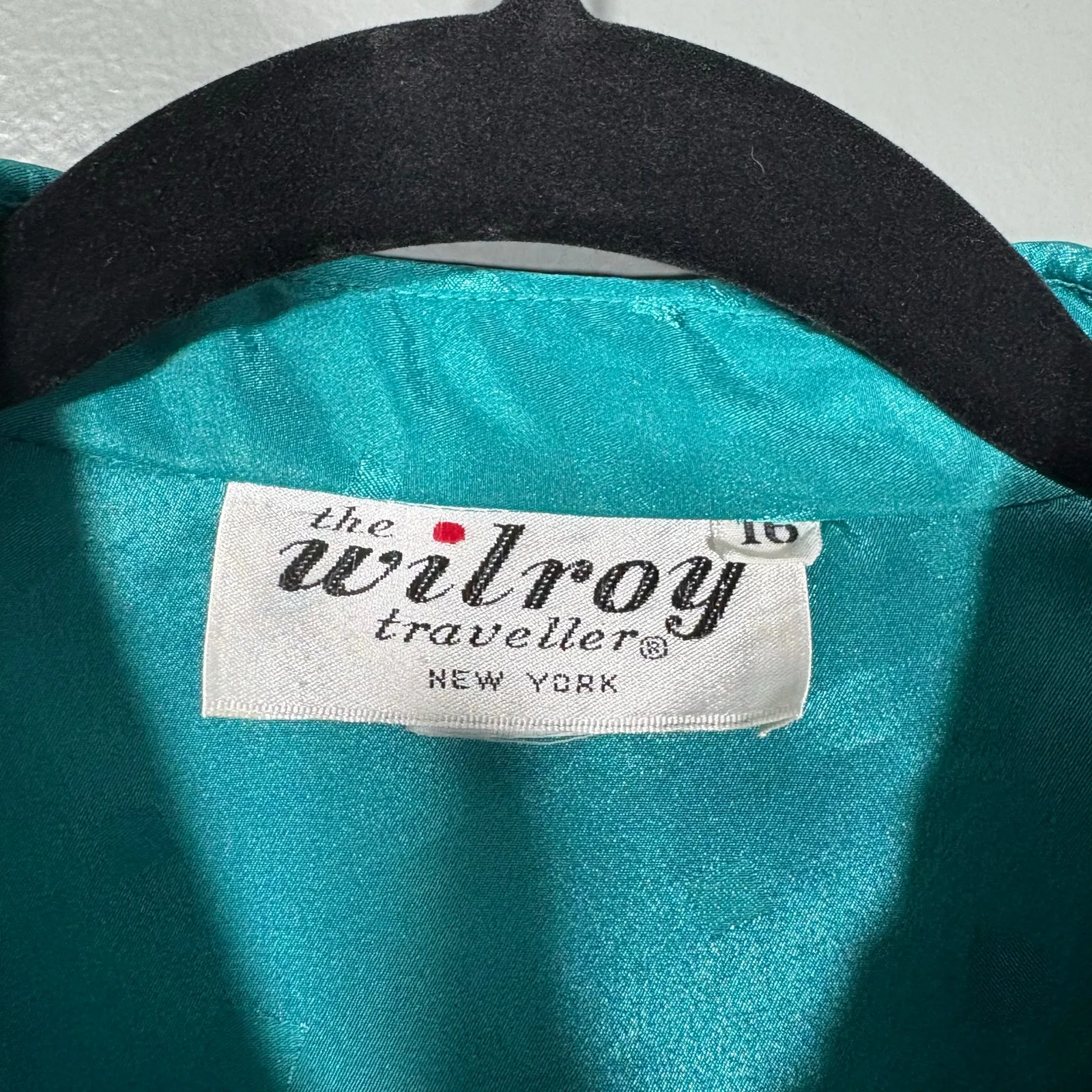 The Wilroy Traveller Vintage Women's 1970's Turquoise Top & Skirt Set - Image 4