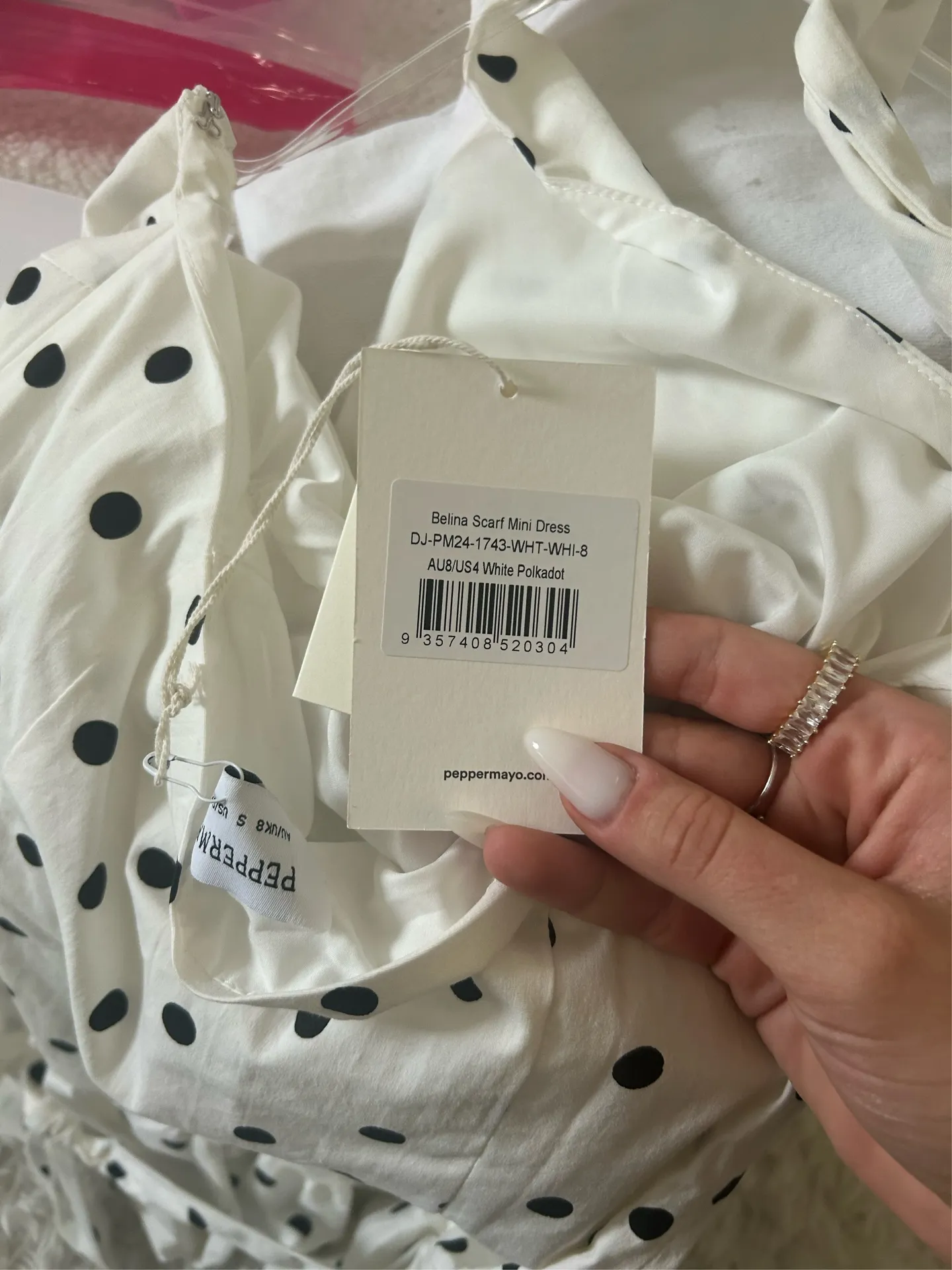 Peppermayo Belina Scarf Mini Dress - Image 5