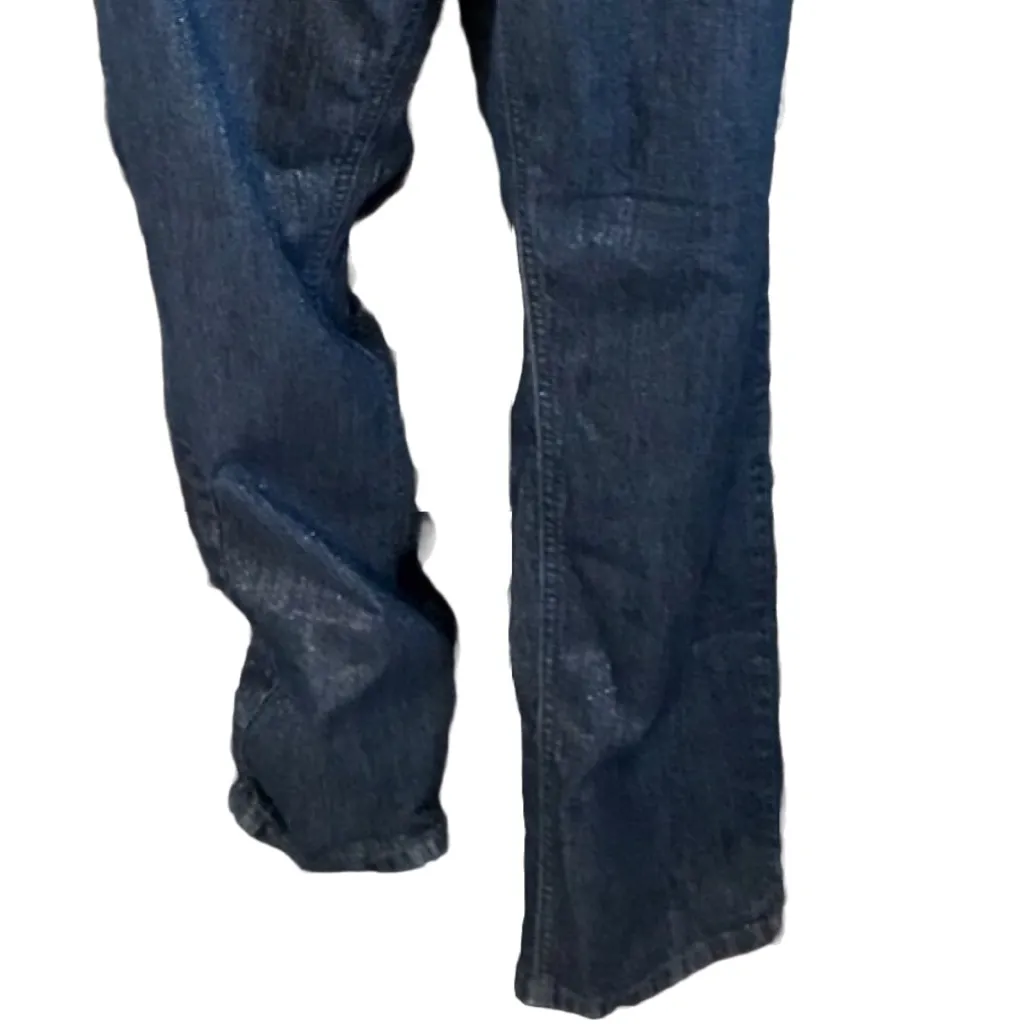AMERICAN RAG DENIM-LOOK W/SOME SHIMMER PULL ON STRETCH PANTS (2X) - Image 5
