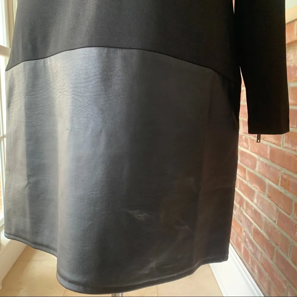New Banana Republic Faux Leather Dress 2 - Image 3