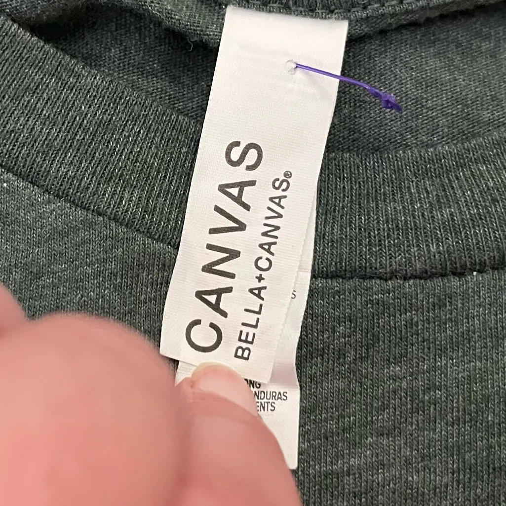 Bella + Canvas Graphic Tee Christmas Beer Mug Holiday Print Heather Gray L - Image 3