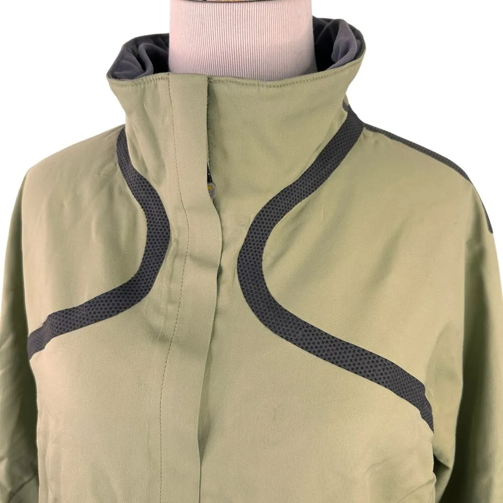 Mountain Hardwear Women's Green Nylon Zip Up Jacket Size Medium - Image 2