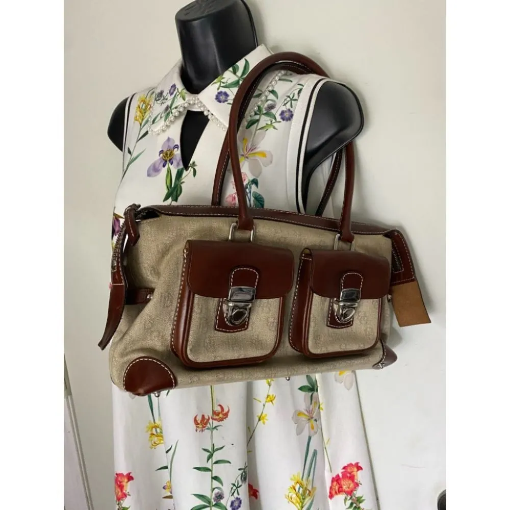 DOONEY & BOURKE Tan Brown Medium Size Doctor Bag - Image 8