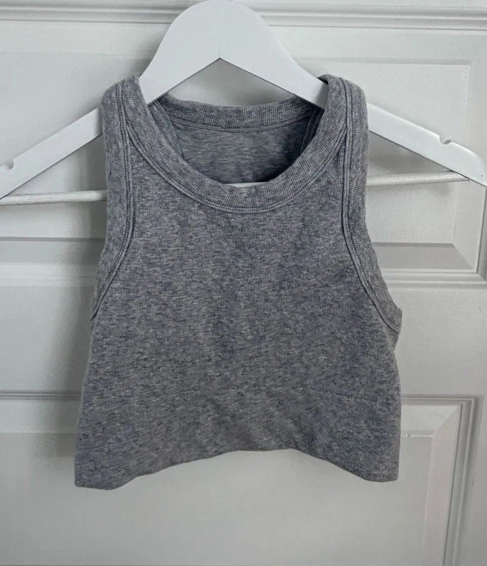 Alo Yoga Tank Gray Size M - $19 - From elle