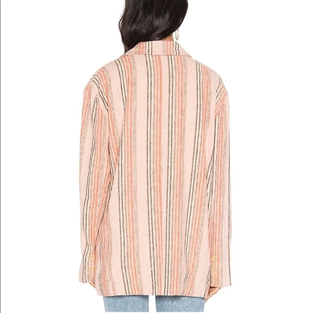 NWT Free People Simply Stripe Blazer - Image 3