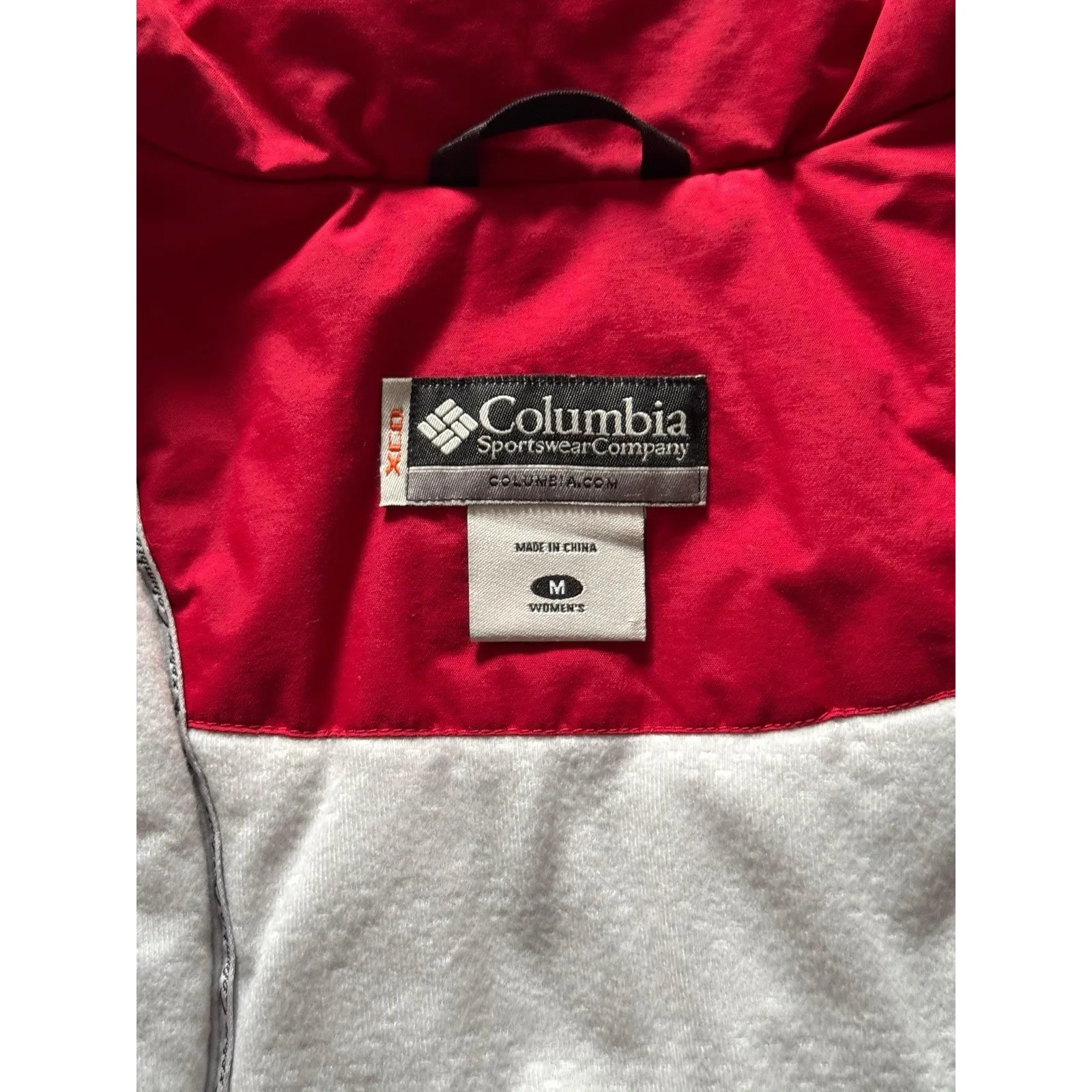 Columbia‎ Sportswear Company Red Multipockets Cargi Hiking Jacket Size M - Image 8