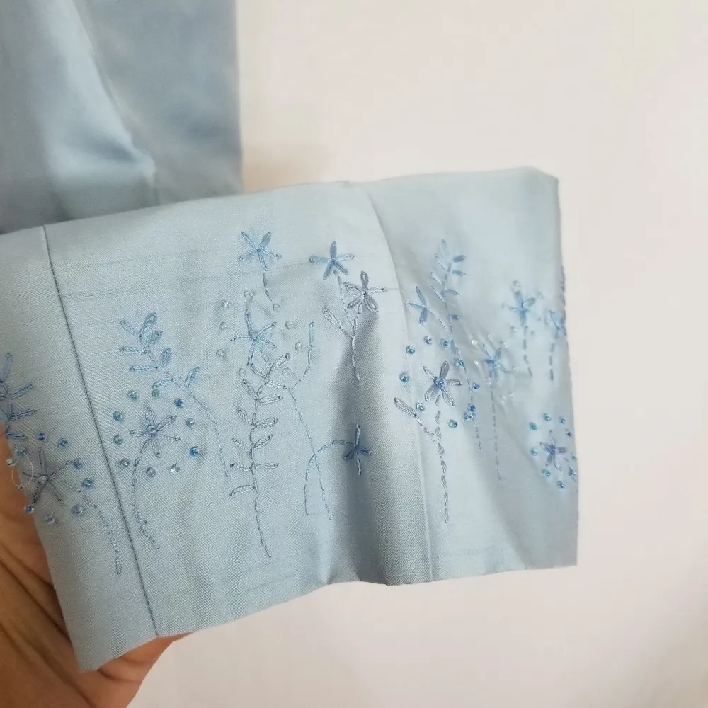 Sigrid Olsen silk ankle pants - Image 2