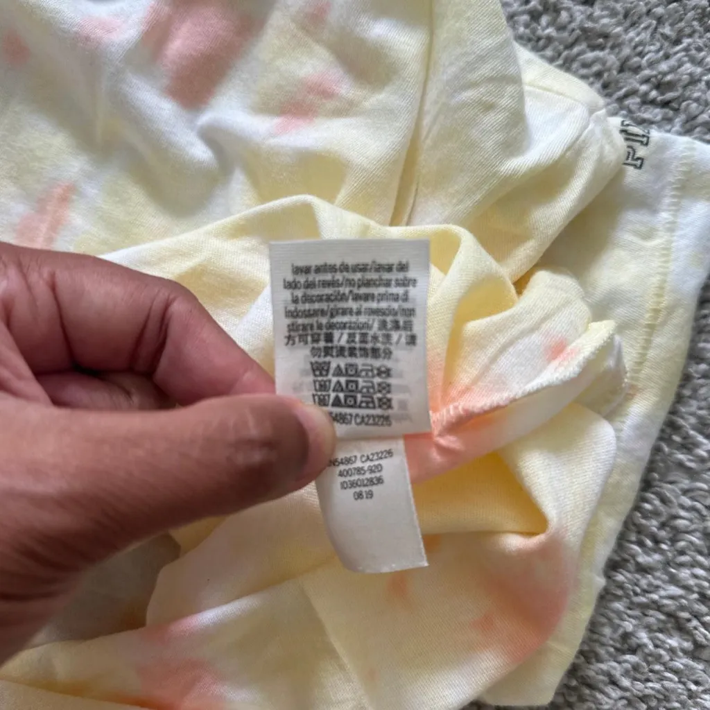 PINK Victoria’s Secret Tie-Dye Smiley Face Top - Image 8