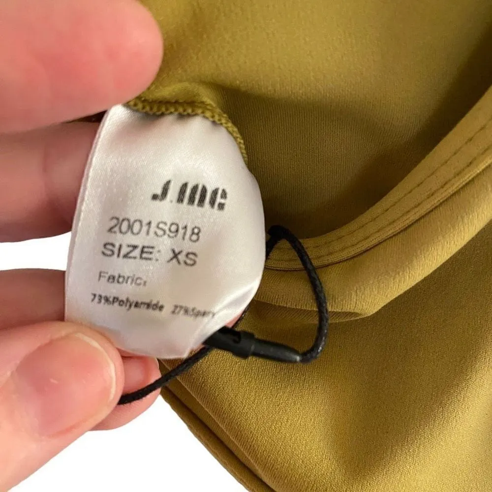 NEW J. Ing Bold Romanic Beyond Trend Green Sports Bra XS - Image 3