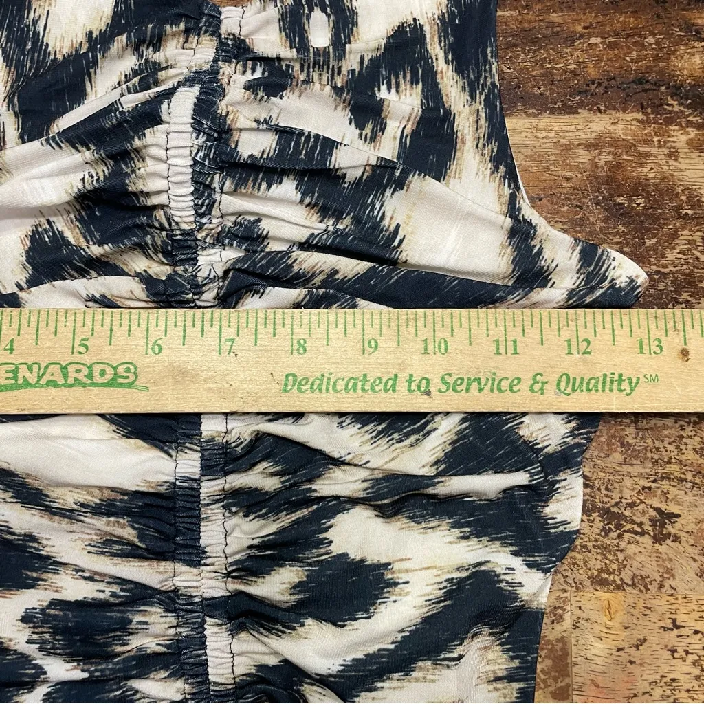 NEW MARIA CHER moreno mich midi dress in‎ ethnic ecru XS Black - Image 7