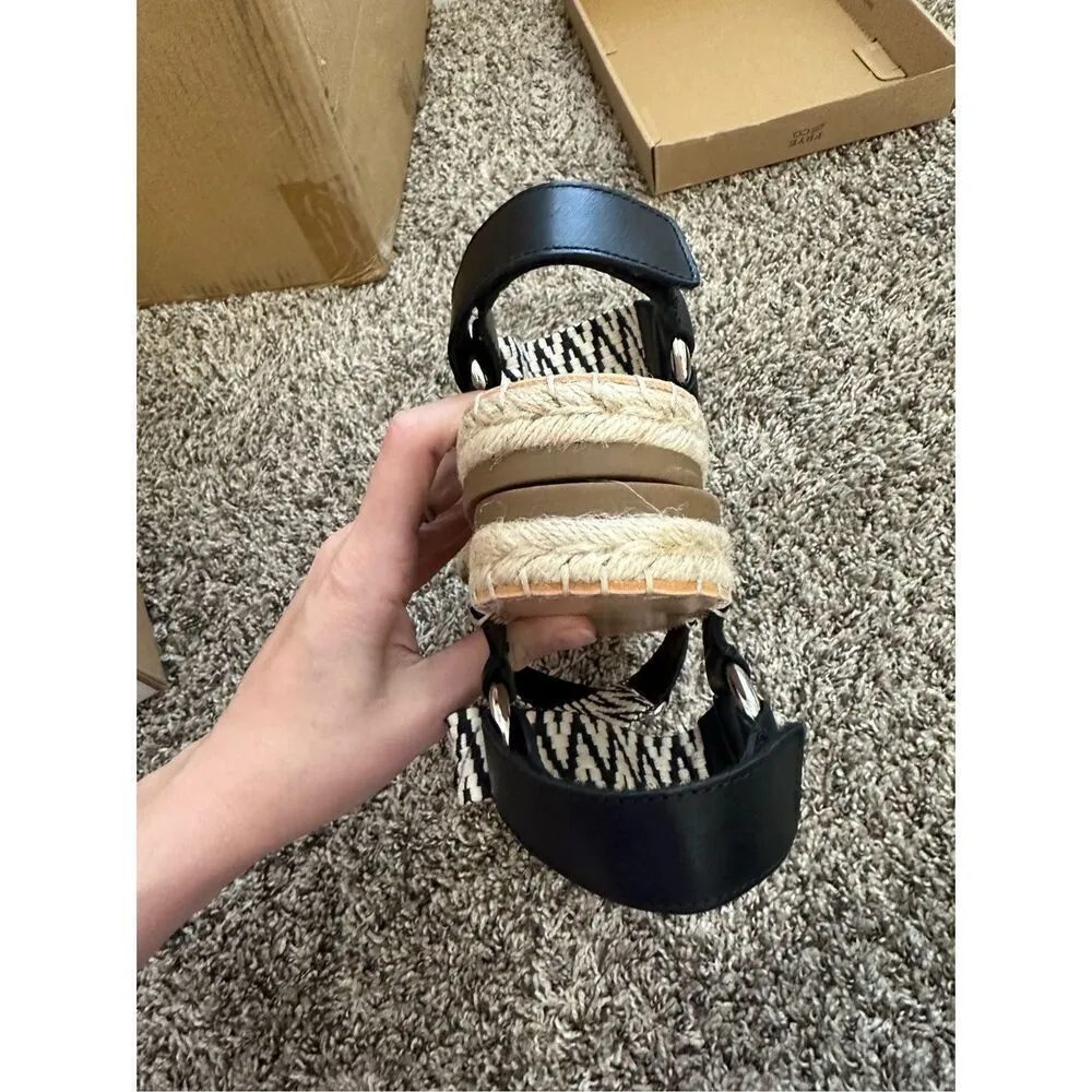 NWT Frye & Co. Adjustable Asymmetrical Sandals Size 8M - Image 2