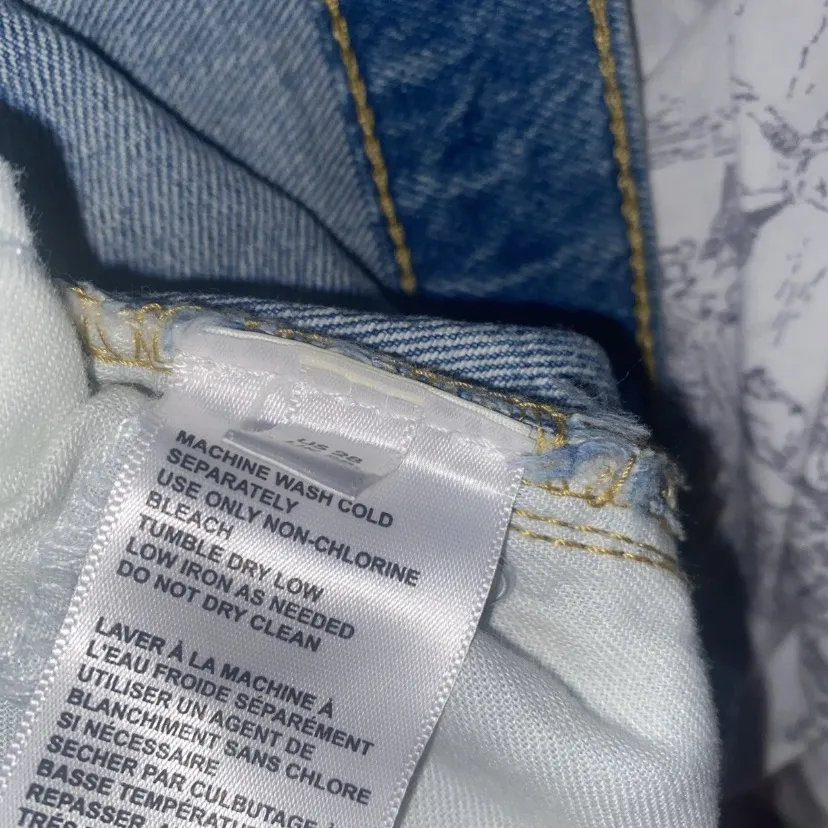 BDG Urban Outfitters Girlfriend High Rise Jean Shorts 28 - Image 11