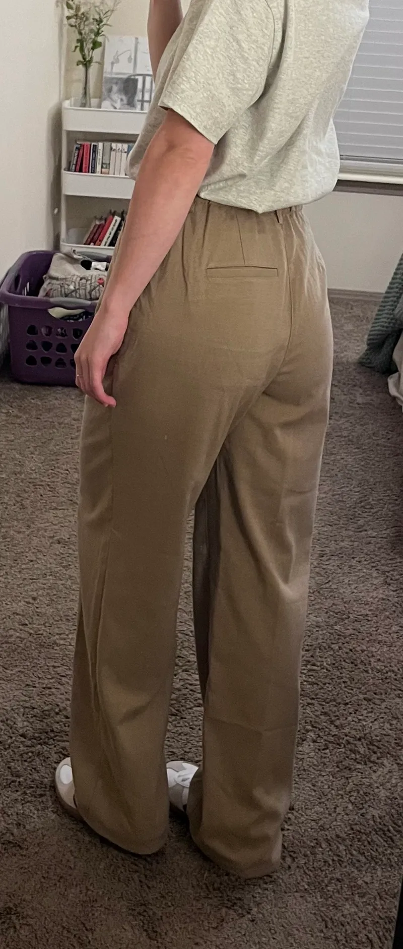 Urban Outfitters Light Brown Trousers - Image 3