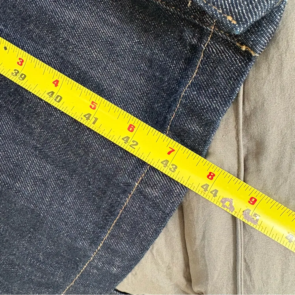 J. Crew Cotton Denim Midi Shirtwaist Dress. Size 2. - Image 16