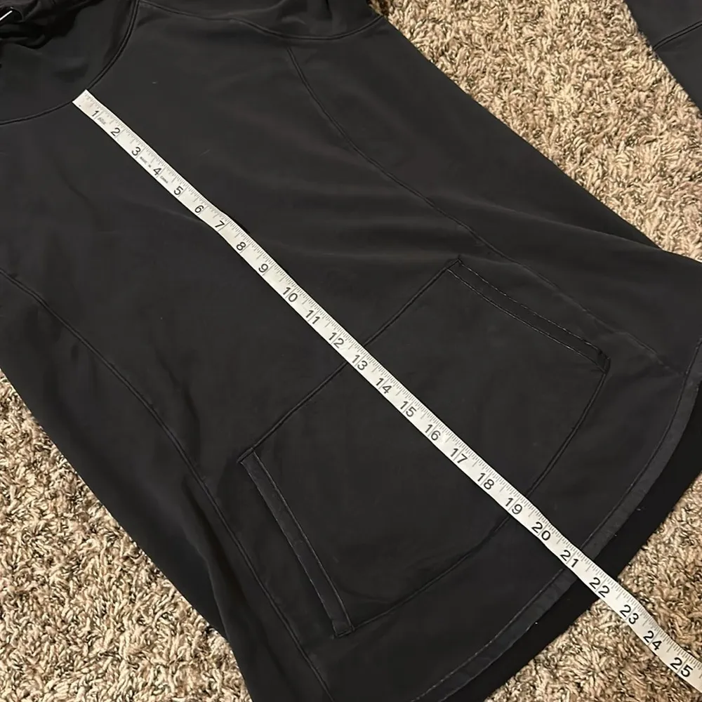 Athelta Sentry Hoodie Sweatshirt Black Small - Image 4