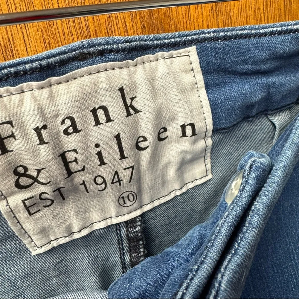 Frank & Eileen Kinsale Performance Denim Pants Blue Medium Wash Grinding 10 - Image 6