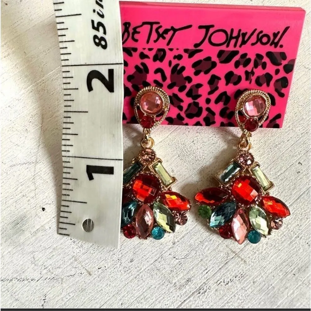 Betsey johnson colorful earrings - Image 4