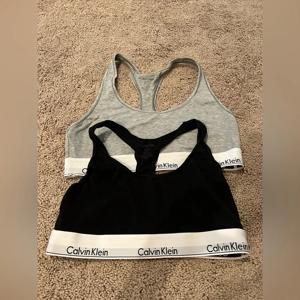 Calvin Klein Women's Modern Cotton Bralette 2 Pack - Image 5