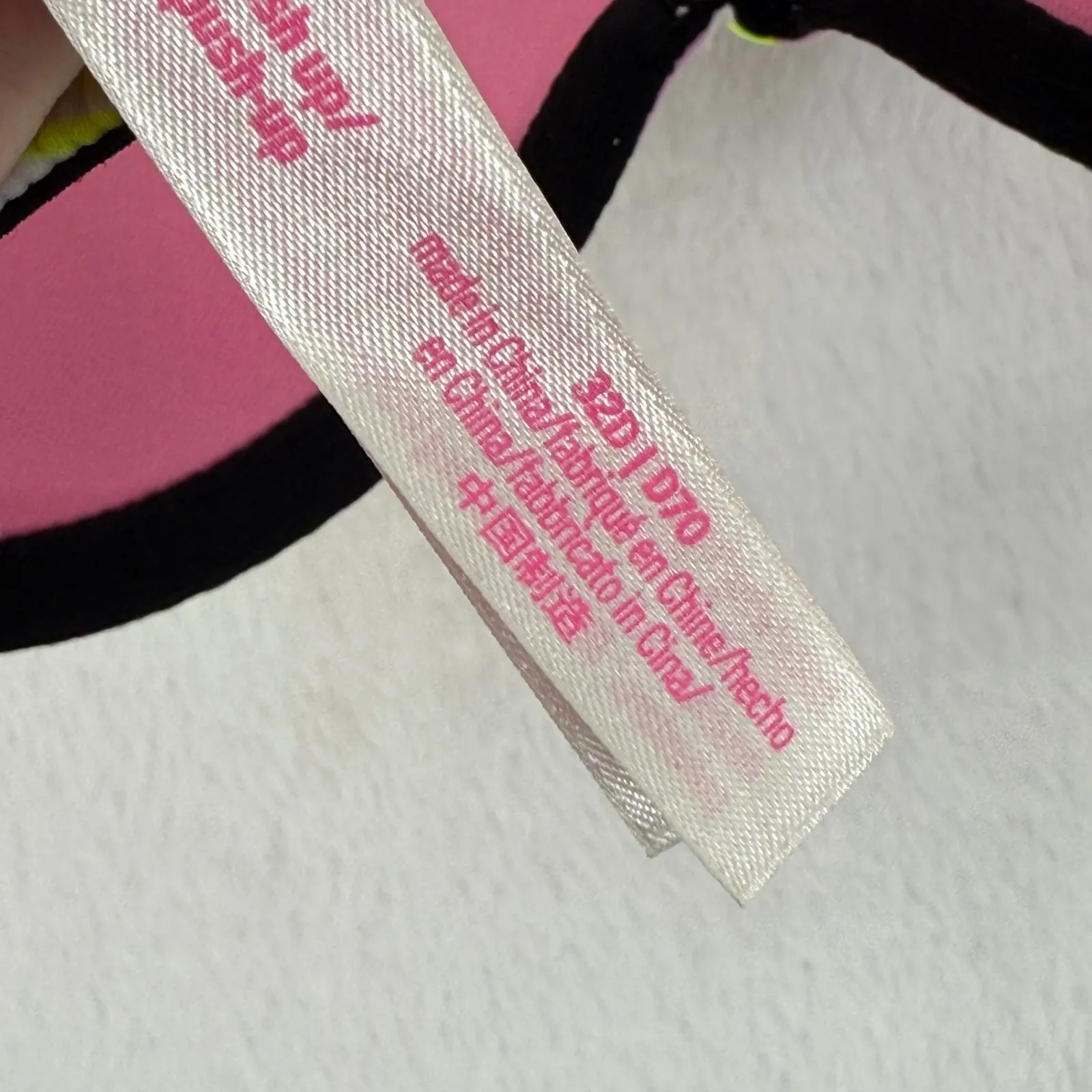 PINK Victoria's Secret Wear Everywhere Super Push-Up‎ Bra 32D Floral Print - Image 6