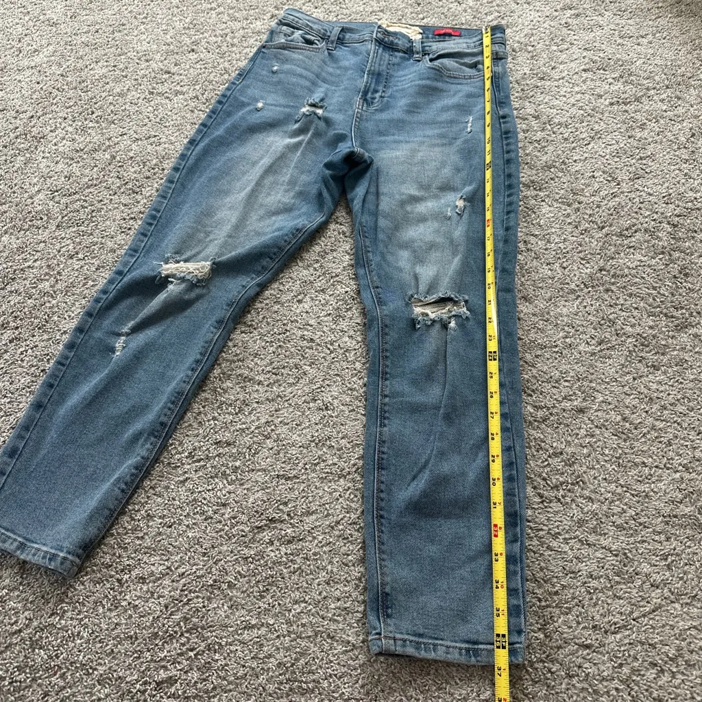 Altar’d state Distressed Blue Jeans - Image 3