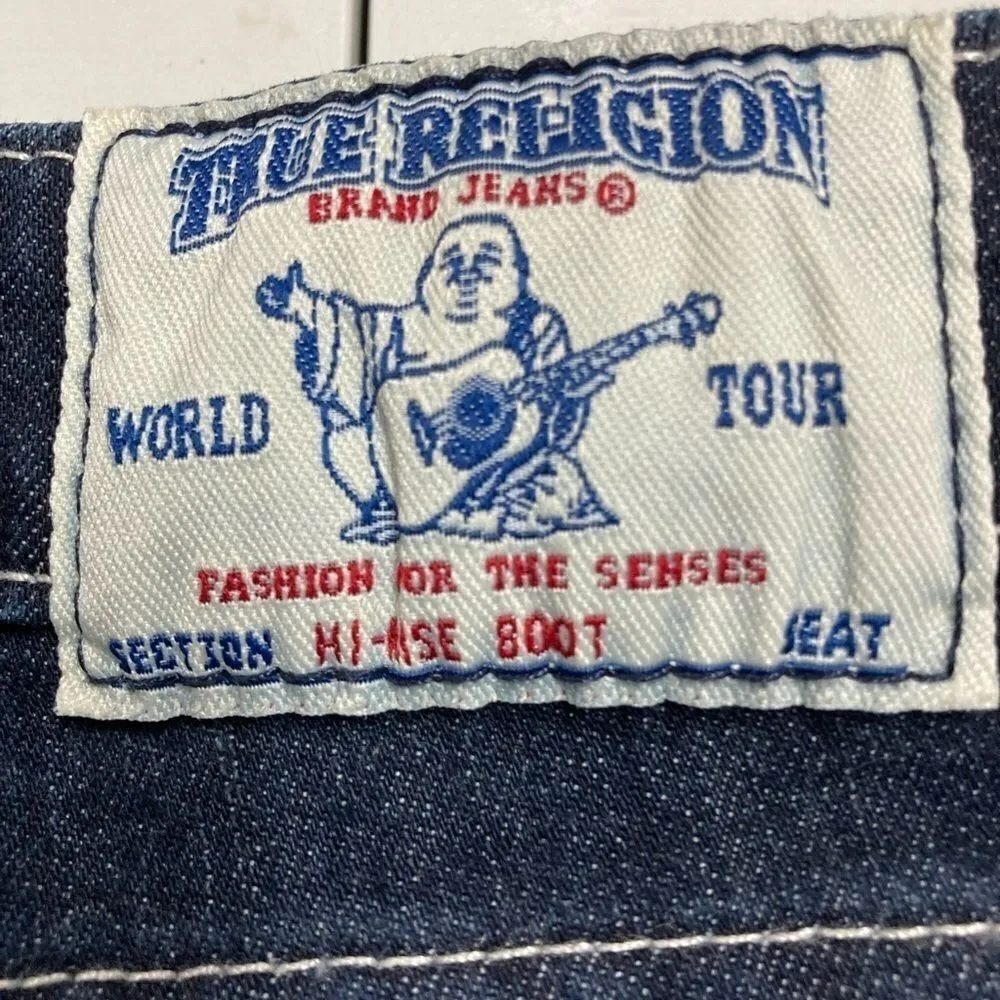 TRUE RELIGION Women’s Jeans Size 27, blue USA‎ - Image 8
