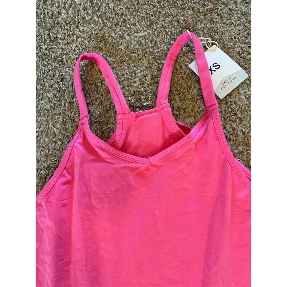 Women's XS Multicolor Sleeveless Mini Dress w/ Built - Image 7