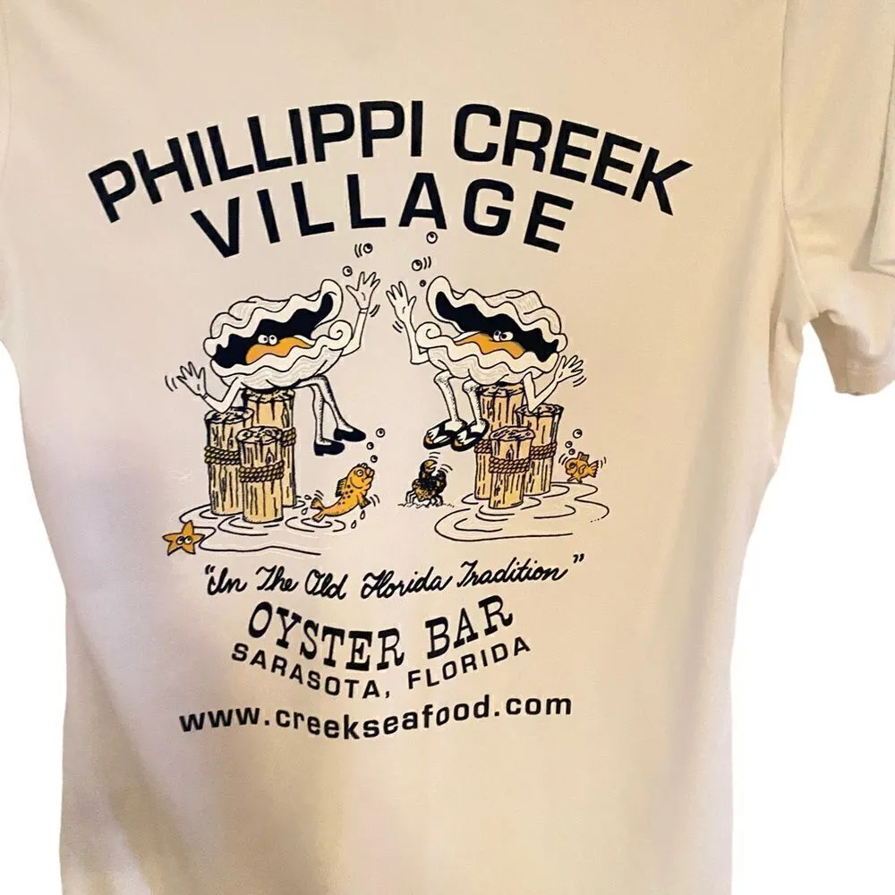 Sport tek oyster bar Sarasota Florida small short sleeve tshirt - Image 5