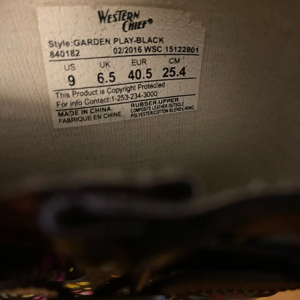 Western Chief Floral Rain Boots - Image 8