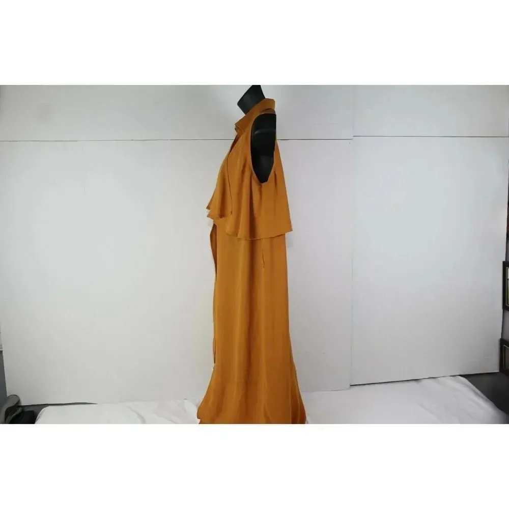 ladies LEITH Gold Dress size S - Image 5