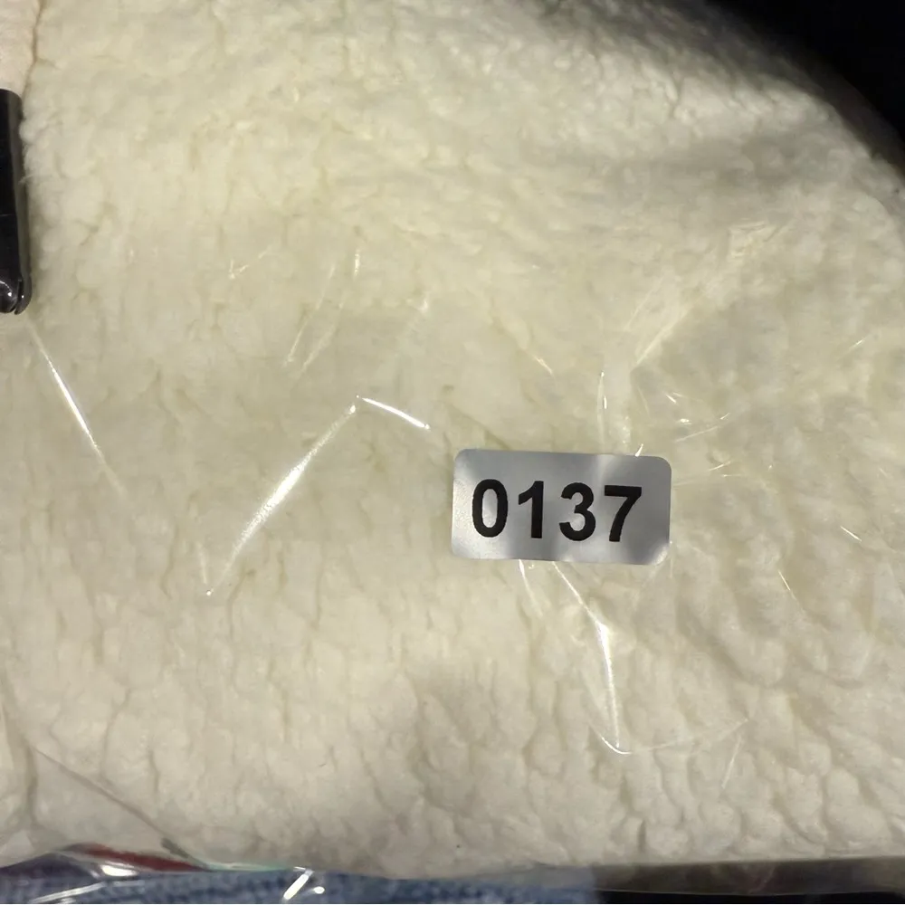 NWT SWEATY BETTY WHITE SHERPA QUARTER ZIP PULL OVER SIZE SMALL - Image 15