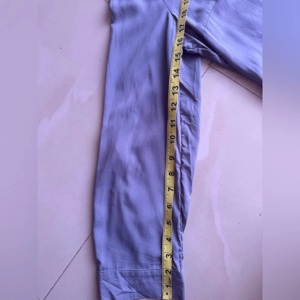 Solitaire Dove Tea Time Garden Tunic top dress gray embroidery colorful size L - Image 14