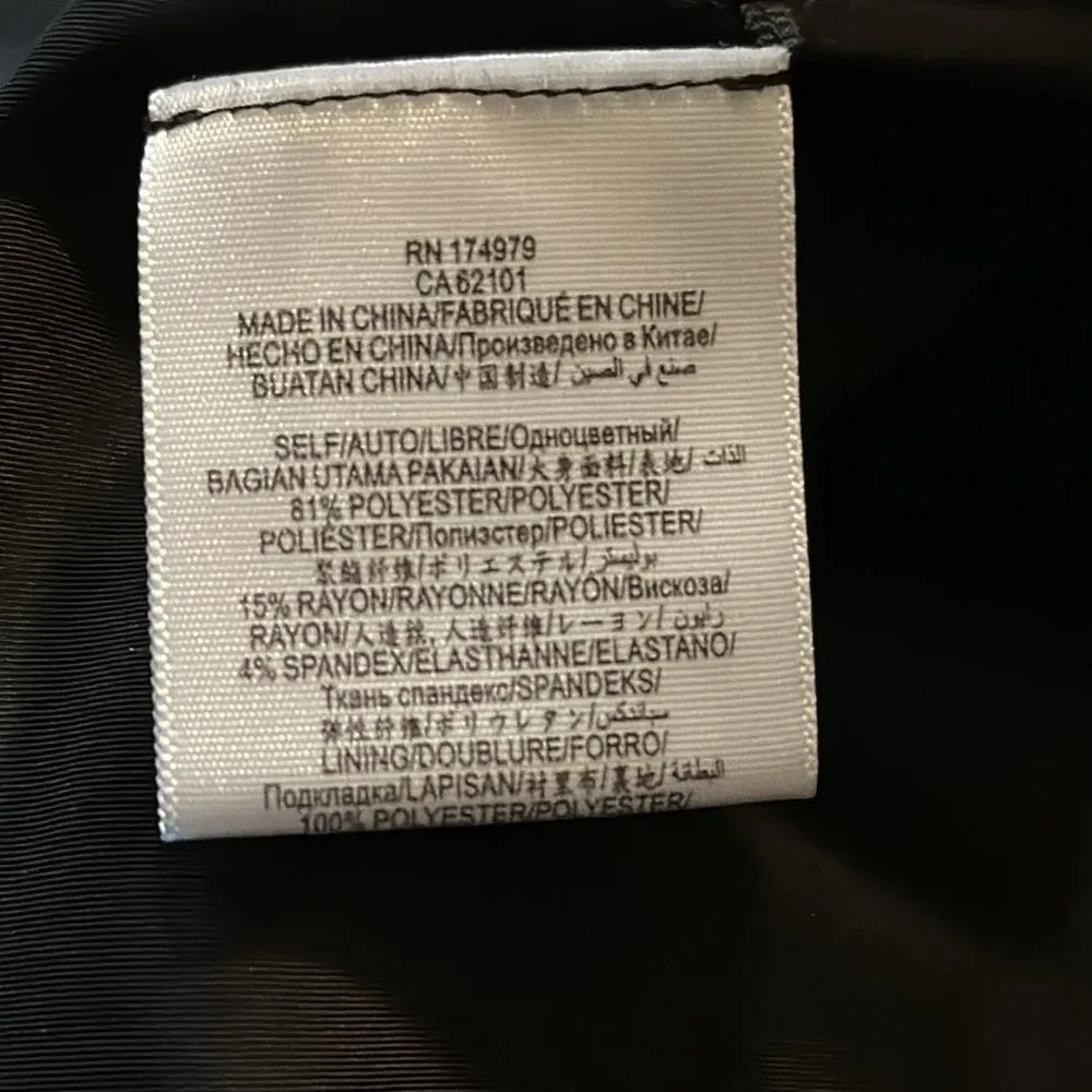 BCBGMAXAZRIA Black Lloyd Easy Layered Blazer - Size XXS - Image 8