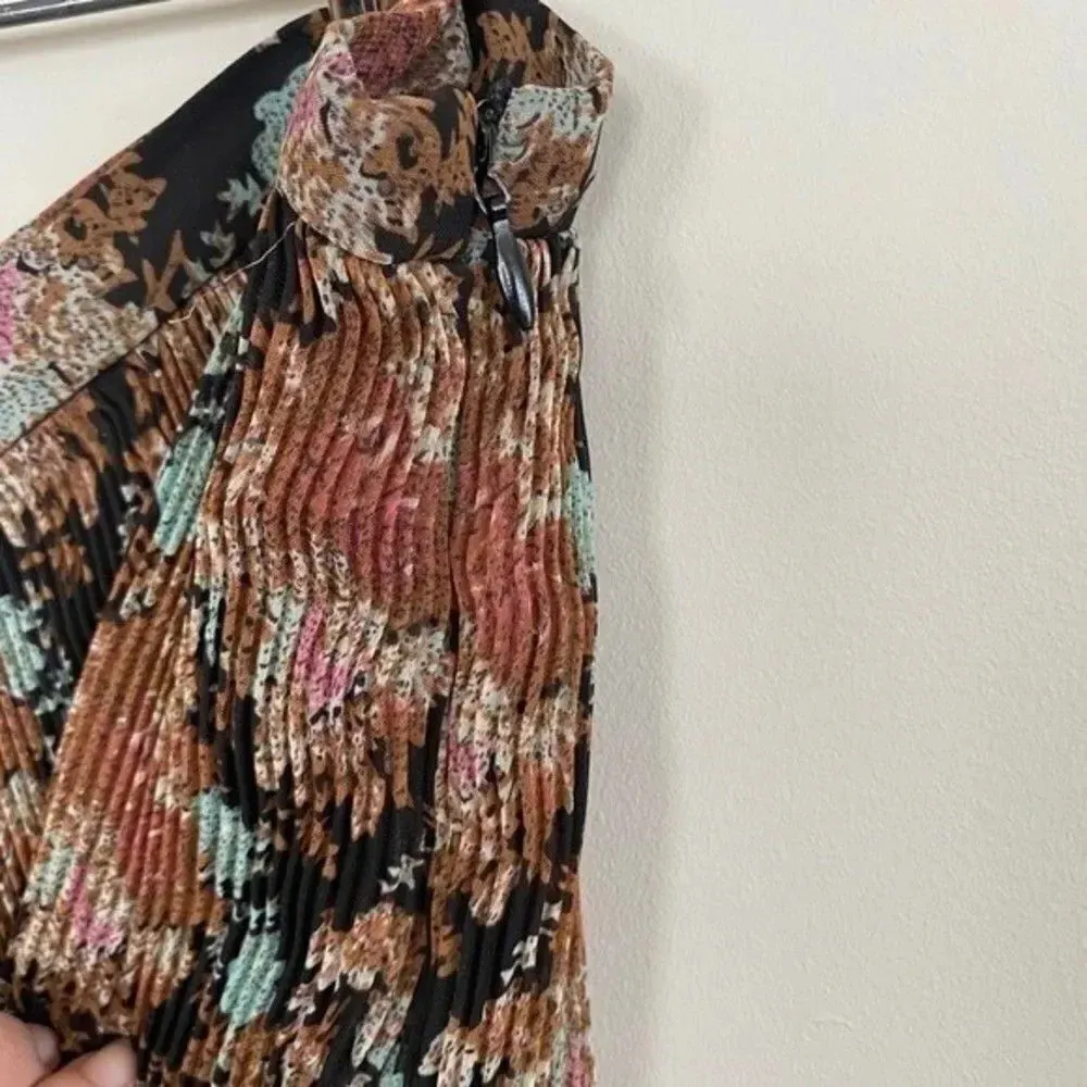 Buffalo David Bitton  Brown Pleated Skirt - Image 7