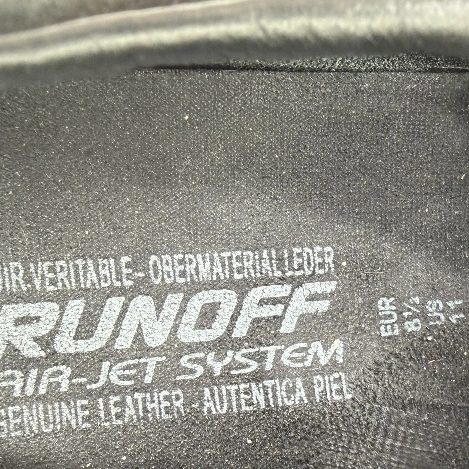 Mephisto Runoff Air Jet Womens US 11 Athletic Walking Sneakers Shoes Suede Black - Image 8