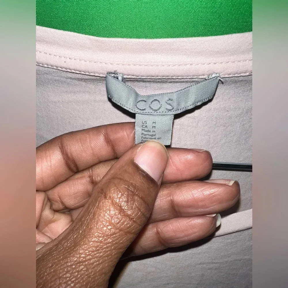 COS 100% Cotton Mini Dress size medium - Image 4