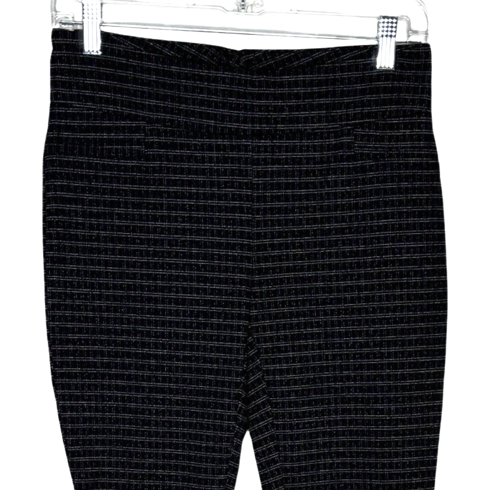 Dalia Pants Womens Small Black White Check Dress Pant Trouser Office Casual‎ - Image 3