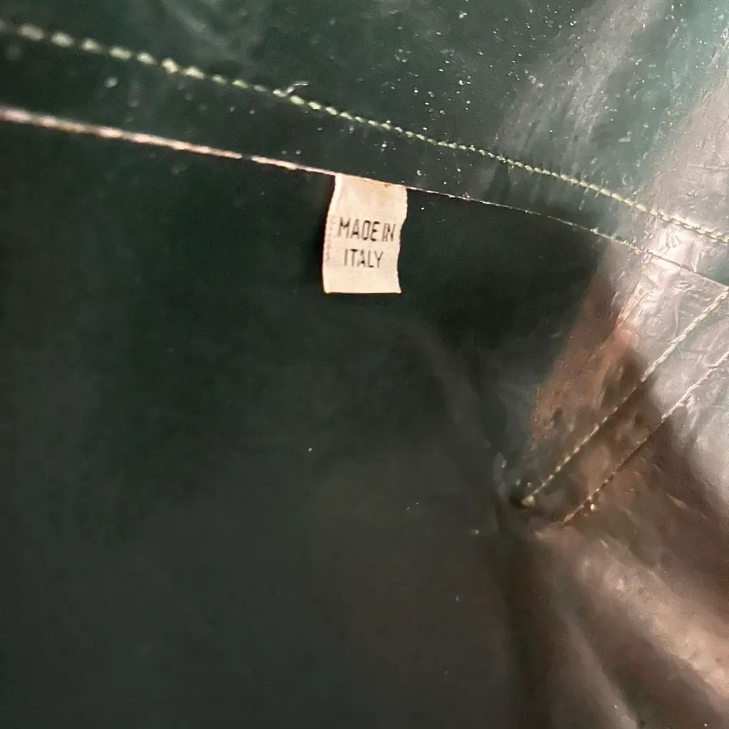 Mansur Gavriel women’s big green leather tote - Image 10