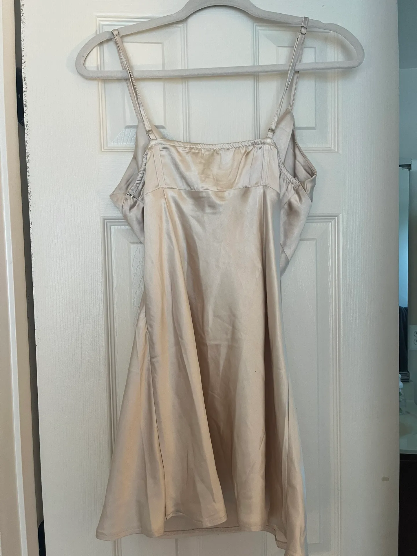 Gold Mini Dress - Image 9