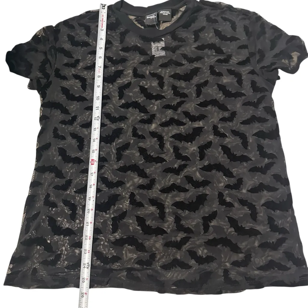 Her universe‎ x disney women’s cat mesh short sleeve extra large shirt Nwt - Image 4
