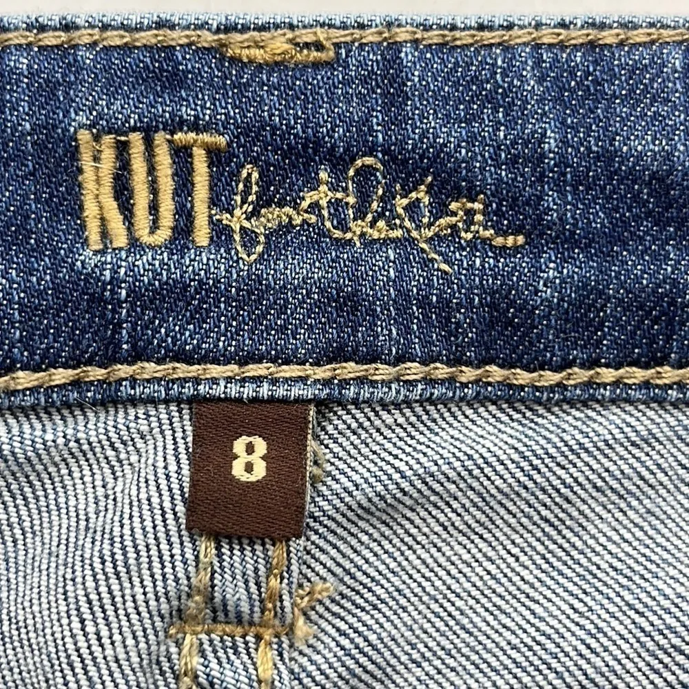 Kut From The Kloth Mid Bermuda Shorts Size 8 - Image 8