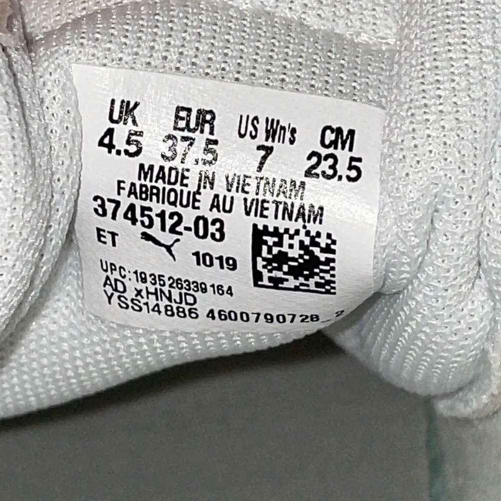 Puma White PUMA Vikky V2 Leather Sneakers - Image 6