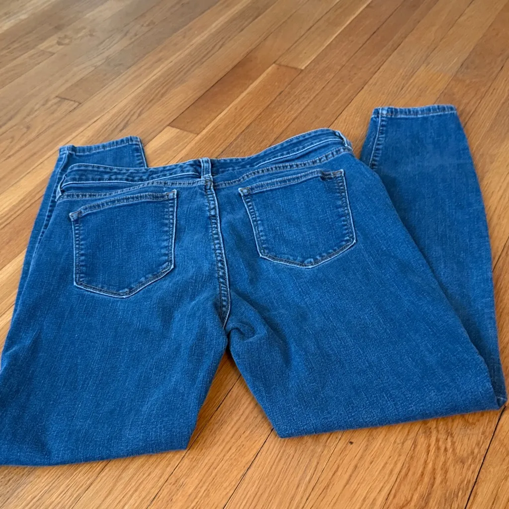 Vineyard Vines Women's Dark Blue Skinny Jeans - Image 5