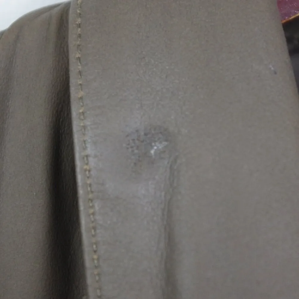 BB Dakota Leather (real) Moto Drapey Jacket Medium - Image 7