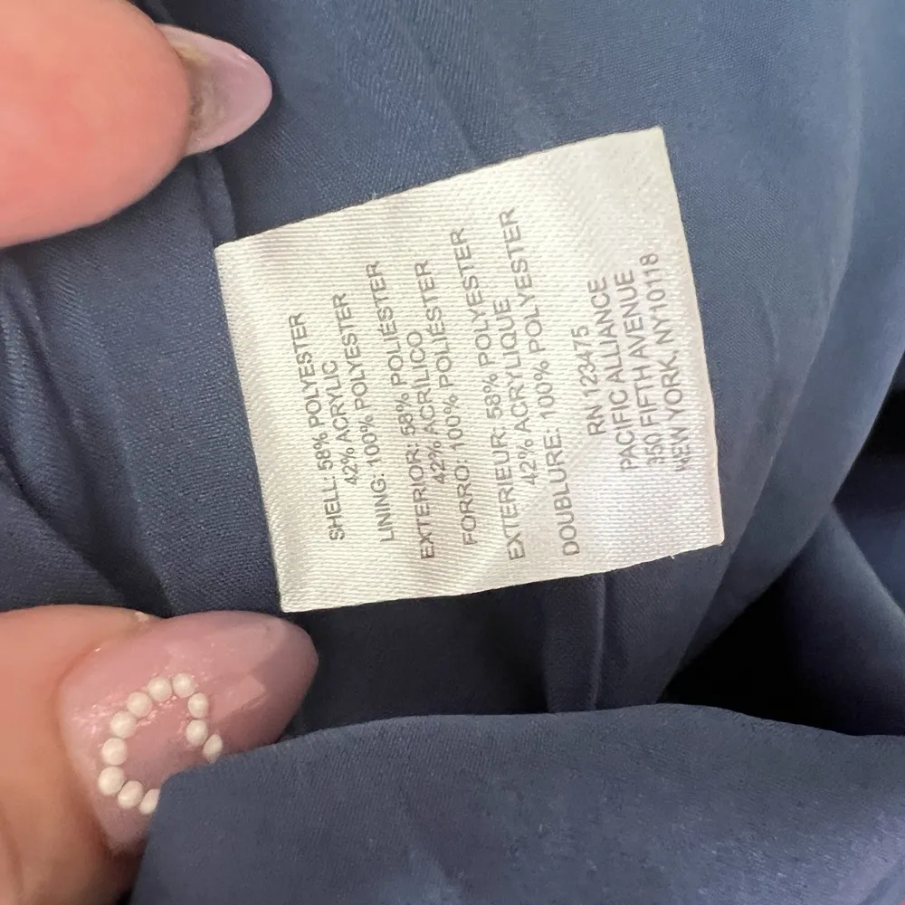 TAHARI Blue Plaid Tweed Pencil Skirt SIZE 4 Womens NWOT - Image 7