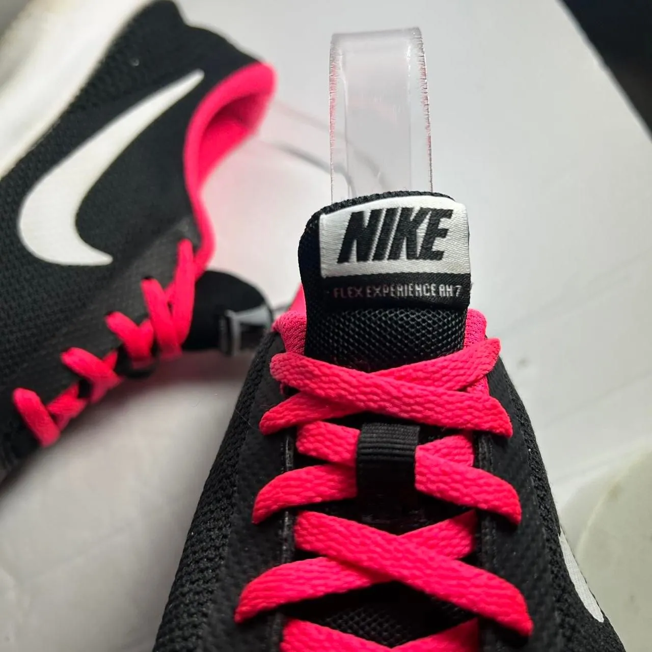 Nike Flex experience 7 pink black and white trainers sneakers shoes 6.5 - Image 6