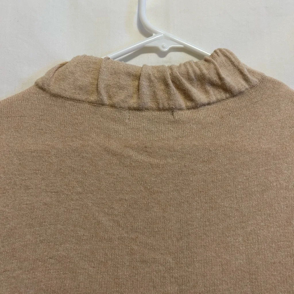 Boden Tan Cashmere‎ Blend Cardigan Size 12 - Image 4