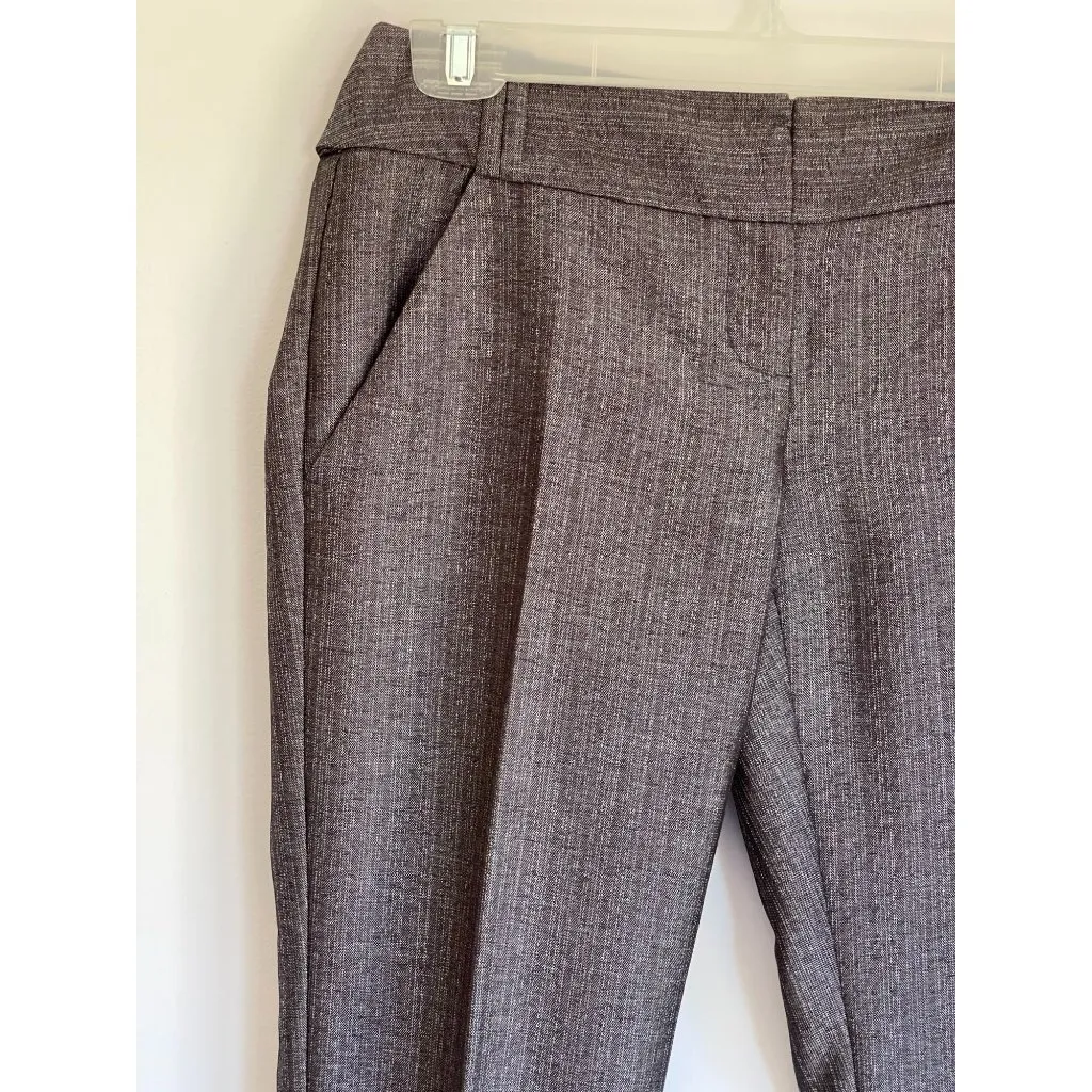 Dress Pants Drew Fit Gray Slacks Women Size 0 The Limited Collection - Image 3